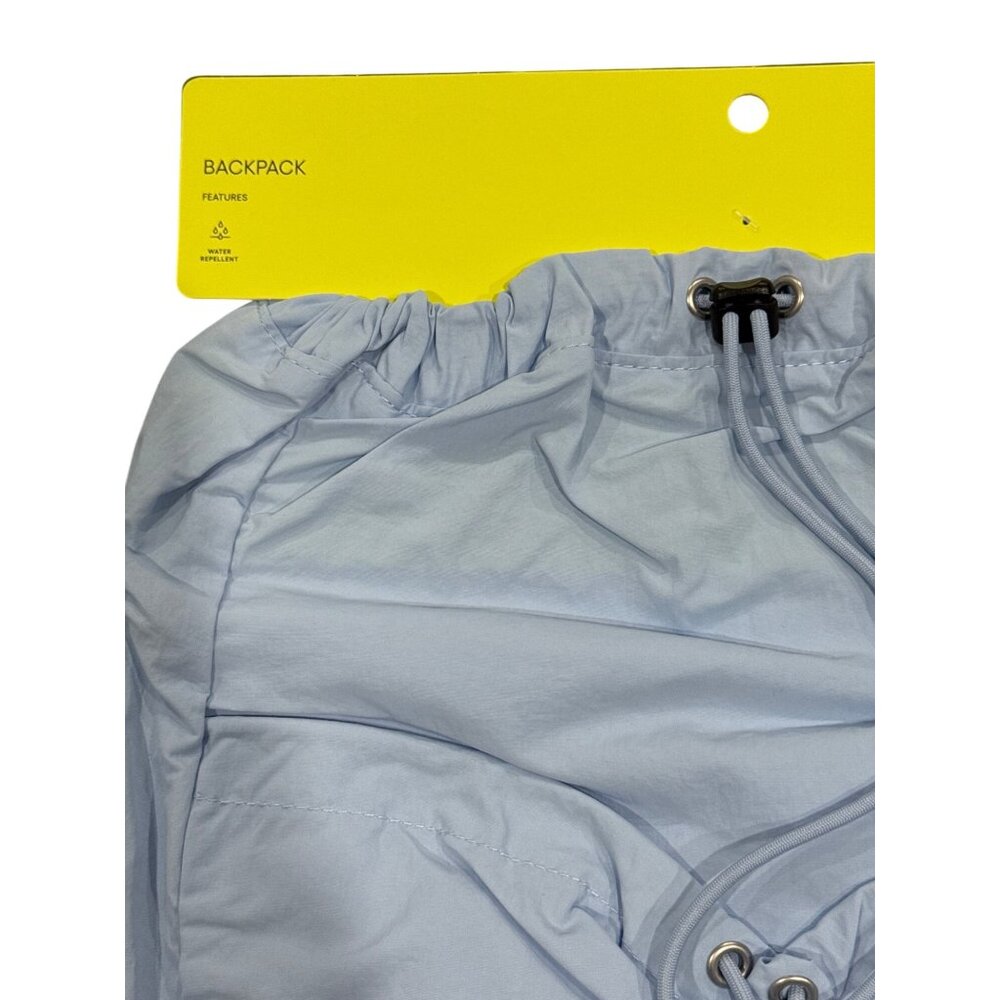 All In Motion Light Blue Backpack With Drawstring & Adjustable Straps Lightweigh - Picture 6 of 7